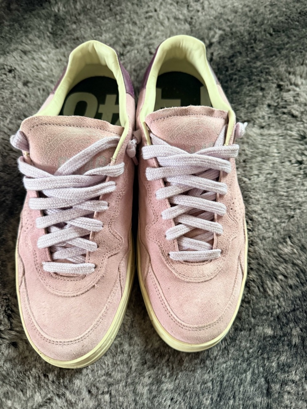 P448 purple Suede Sneakers - Picture 4 of 7
